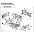 BRACKET, HANDLE product image