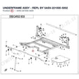 UNDERFRAME ASSY - REPL BY 5ASV-221000-5002 product image