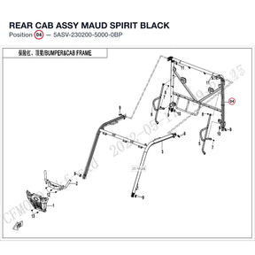 REAR CAB ASSY product image