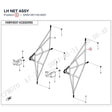 LH NET ASSY product image