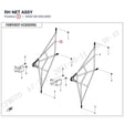 RH NET ASSY product image