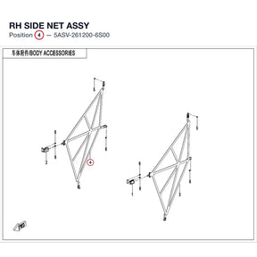 RH SIDE NET ASSY product image