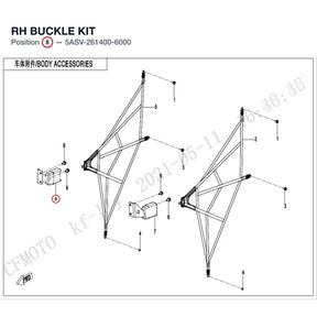 RH BUCKLE KIT product image