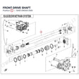 FRONT DRIVE SHAFT product image
