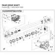 REAR DRIVE SHAFT product image