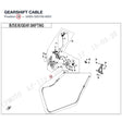 GEARSHIFT CABLE product image