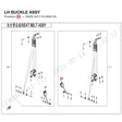 LH BUCKLE ASSY product image