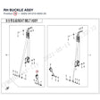 RH BUCKLE ASSY product image