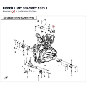 UPPER LIMIT BRACKET ASSY I product image