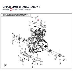 UPPER LIMIT BRACKET ASSY II product image
