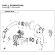 JOINT 1, EXHAUST PIPE product image