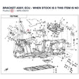 BRACKET ASSY, ECU - WHEN STOCK IS 0 THIS ITEM IS NO LONGER AVAILABLE product image