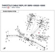 THROTTLE CABLE REPL BY 5BR0-105020-10000 product image