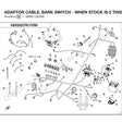 ADAPTOR CABLE, BARK SWITCH - WHEN STOCK IS 0 THIS ITEM IS NO LONGER AVAILABLE product image
