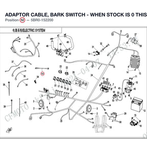ADAPTOR CABLE, BARK SWITCH - WHEN STOCK IS 0 THIS ITEM IS NO LONGER AVAILABLE product image