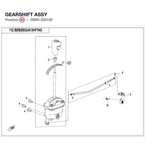 GEARSHIFT ASSY product image