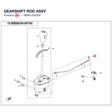 GEARSHIFT ROD ASSY product image
