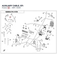AUXILIARY CABLE, EFI product image