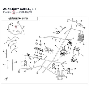 AUXILIARY CABLE, EFI product image