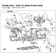 FRAME ASSY - REPL BY 5BRB-031000-50000 product image