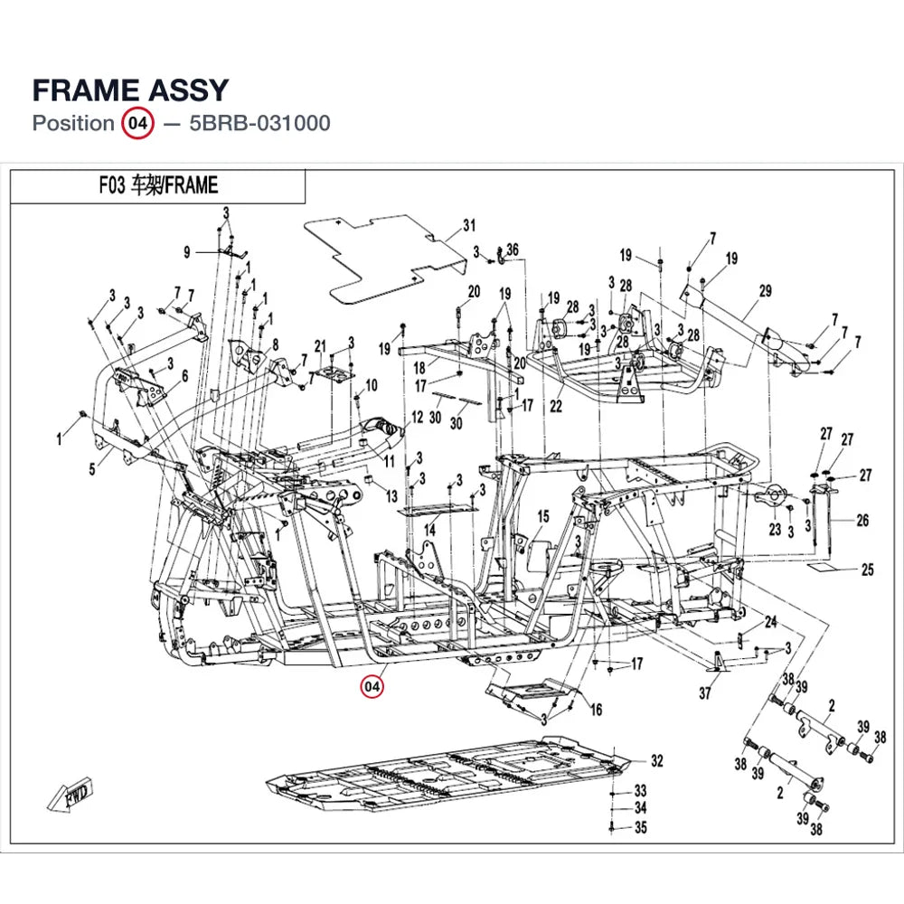 FRAME ASSY product image