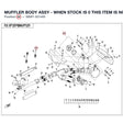 MUFFLER BODY ASSY - WHEN STOCK IS 0 THIS ITEM IS NO LONGER AVAILABLE product image