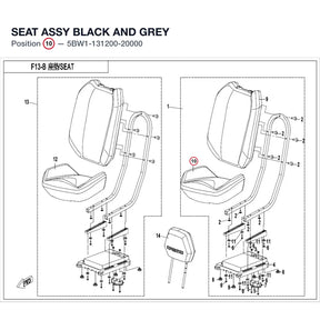 SEAT ASSY product image