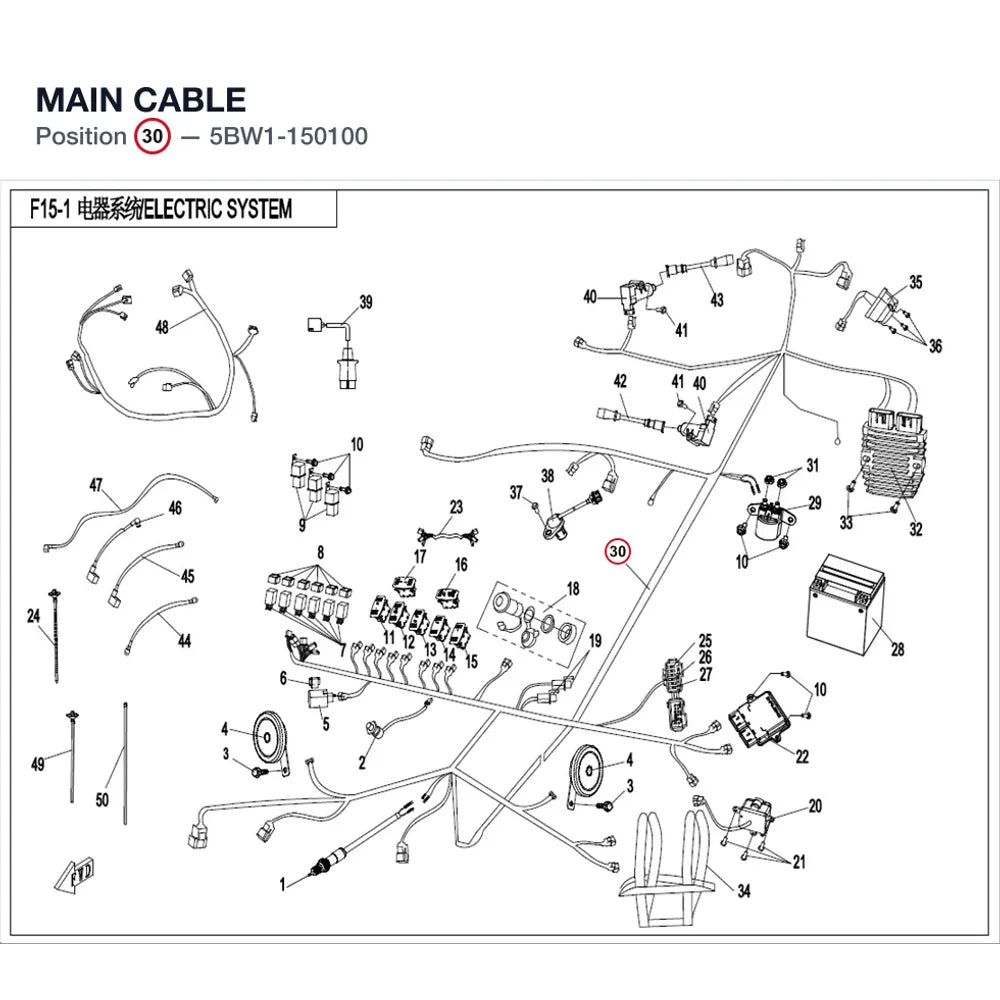 MAIN CABLE product image