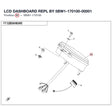 LCD DASHBOARD REPL BY 5BW1-170100-00001 product image