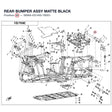 REAR BUMPER ASSY product image