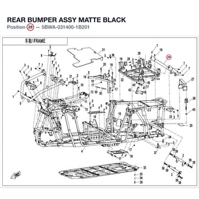REAR BUMPER ASSY product image