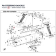 RH STEERING KNUCKLE product image
