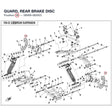 GUARD, REAR BRAKE DISC product image