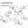 FLUID RESERVOIR HOSE 1 product image