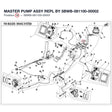 MASTER PUMP ASSY REPL BY 5BWB-081100-00002 product image
