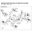 MASTER PUMP ASSY REPL BY 5BWB-081100-00002 product image