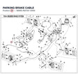 PARKING BRAKE CABLE product image