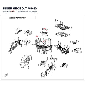 INNER HEX BOLT M8x50 product image