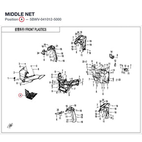 MIDDLE NET product image