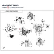 HEADLIGHT PANEL product image