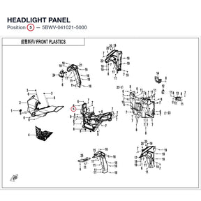 HEADLIGHT PANEL product image