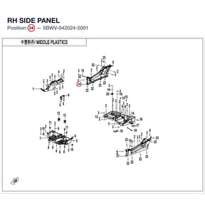 RH SIDE PANEL product image