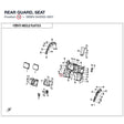REAR GUARD, SEAT product image
