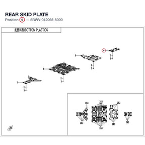 REAR SKID PLATE product image