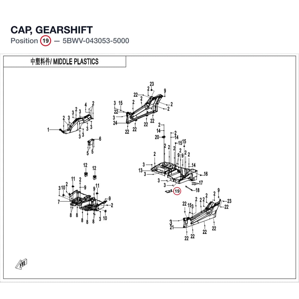 CAP, GEARSHIFT product image