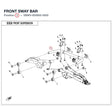 FRONT SWAY BAR product image
