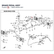BRAKE PEDAL ASSY product image