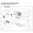 CONTROL SWITCH SEAT, WINCH product image
