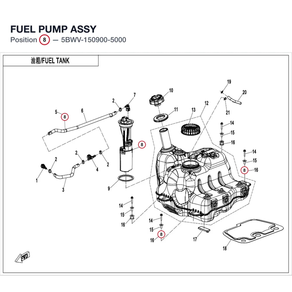 FUEL PUMP ASSY product image