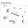 RH TAIL LIGHT ASSY product image